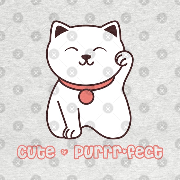 Funny Sweet Cat by Dots & Patterns